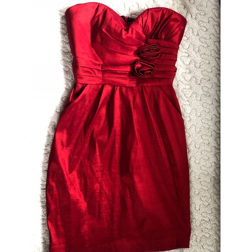 Size 3 red pencil dress